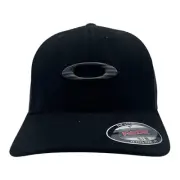 Oakley Tin Can Camo Blackout USA Flex-Fit Hat/Cap Size S/M
