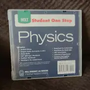HOLT Student One Stop Physics CD Rom