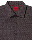 HUGO by Hugo Boss Men's Slim Fit Kenno Dress Shirt, Black, 16 size