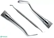 Dental Filling Double End 2.5mm Plastic Amalgam Composite Instruments
