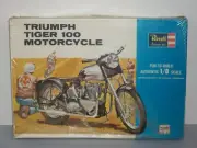 Revell 1/8 Scale Triumph Tiger 100 Motorcycle - Factory Sealed