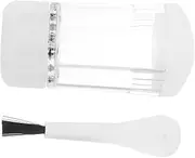 EPIGEIST 1Set Hair Oil Applicator Comb with Brush Dropper Refillable Scalp Root Comb for Hair Oil Application Compact Portable Scalp Massager Safe Hair Care Tool