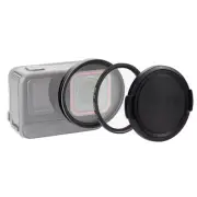 52MM UV Lens Filter Adapter Ring Lens Cover for Insta360 Ace Pro Action Camera