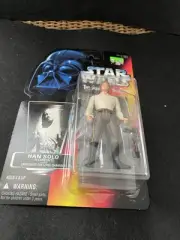 KENNER Star Wars the POF RED CARD Han Solo in Carbonite Block 1996