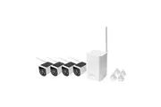 Swann MaxRanger4K Solar Security System with 4 x Longest Range Wireless