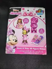 Disney Minnie Softee Dough Mold n Play 3D Figure Maker Cra Z Art (T12)