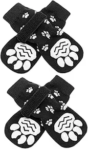 BELLIFFY Pet Socks for Small Dogs Slip Soft Cotton/Nylon Adorable Patterns Washable Compact Dog Footwear