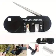 4-in-1 Mini Portable Tungsten Ceramic Carbide Knife Whetstone Sharpener Multifun