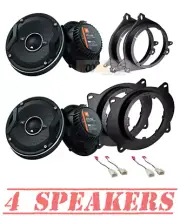4)JBL GTO629 360 WATTS6.5" Front+Rear Door Speakers for 2005-2020 Toyota Tacoma (for: Toyota)
