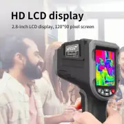 Pro120*90 IR Thermal Imaging Camera HD Digital Night Vision Thermometer Handheld