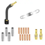 18Pcs MB-15AK MIG Welding Torch Kit 0.03'' for Binzel MIG/MAG welding machines