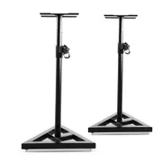 Surround Sound Speaker Stand Set of 2 120CM - Black