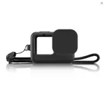 SOFT SILICONE CAMERA PROTECTIVE COVER WITH LANYARD ROPE