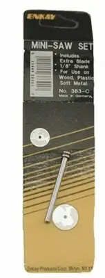 Enkay # 383- C Mini Saw 1/8" Shank W/ Spare Blade