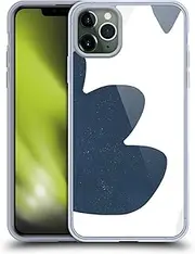 Head Case Designs Officially Licensed Ninola Pop Blue Gold Abstract 2 Gel Case [Military Grade Protection] Compatible with Apple iPhone 11 Pro Max