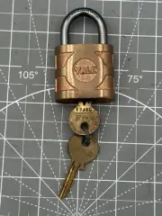 YALE SUPER PIN TUMBLER PADLOCK WITH ORIGINAL TWO KEYS