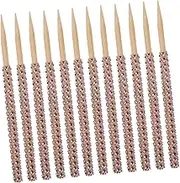 32pcs Stick Chocolate Sticks Delicate Apples Stick Delicate Cake Stick Cake Pops Sticks Lollipop Making Sticks Festival Fruit Picks Decorative Lollipop Stick Candy Sticks
