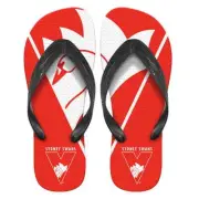 Sydney Swans AFL Thongs Plugger Flip Flops Christmas in July Sale