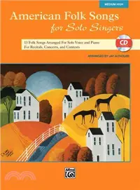 在飛比找三民網路書店優惠-American Folk Songs for Solo S