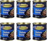[Massel] Premium Traditional Brown Gravy Powder - 6 x 130g Canister Bulk Pack | Plant Based, Low FODMAP, Gluten Free, Dairy Free, Trans Fat Free, No Added MSG, Vegan Friendly Premium Brown Gravy Mix