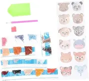 Vaguelly 2 Set Animal Sticker Gem Stickers DIY Diamond Sticker Kit Stickers for Water Bottles Stickers Decor Water Bottle Stickers for Animals Stickers Computer Stickers