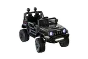 Jeep Inspired Remote Controlled Ride-on Electric Car (Black)