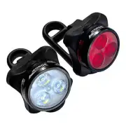 USB Rechargeable Bike Light Set