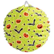 Unique Spooky Halloween Bats Hanging Decoration 9" Paper Lantern