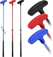 [PGM] Golf Club Putter - Ambidextrous for Boys and Girls - Two-Way Kids Putter, Adjustable Height for Real Ball Play