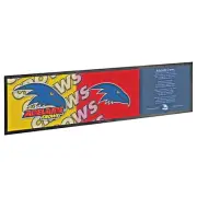 Adelaide Crows AFL Bar Runner Rubber Backed Bar Entertainment Room Sporting
