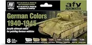 Vallejo 71206 Model Air German Colours 1940-1945 8 Colour Acrylic Airbrush Paint Set