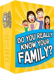 Moose Games Do You Really Know Your Family Card Game 3-8 Players (MOO000485)