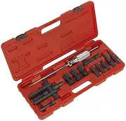 Sealey AK716 Blind Bearing Puller Set, 12 Pieces, Red