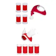 Xmas Hat Warmer Holiday Cap Fly Leg Boots for Parade Christmas Party Favors