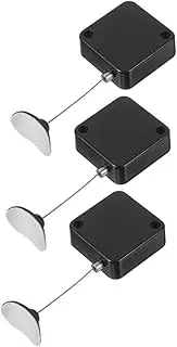 Anneome 1 Set Retractable Remote Control Security Cable Lock Theft Loss Wire Tether for Luggage Bicycles Motorcycles with High Strength Durability for Outdoor Use
