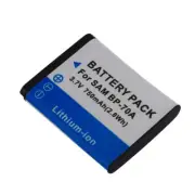 Li-ion BP70A IABP70A Battery for SAMSUNG AQ100, DV150F, ES65, ES67, ES70, ES71