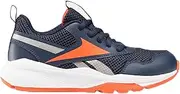 [Reebok] Boy's Xt Sprinter 2.0 Sneaker, Vectornavy Pumporange White, 12 US