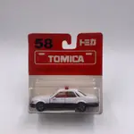 TOMICA NO.58 NISSAN CEDRIC PATROL CAR 紅標