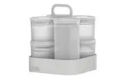 Grand Designs Storage Caddy Set of 7 White