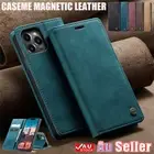 For iPhone 16 16e 15 14 13 12 11 Pro Max Wallet Leather Magnet Case Flip Cover