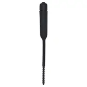 Silicone Vibrating Sound Plug Beaded Tip