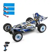 Wltoys 124017 Brushless V2 Upgraded Several 2200mAh Battery RTR 1/12 2.4G 4WD 70km/h RC Car Vehicles Metal Chassis Model