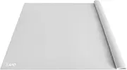 Sapid Extra Large Silicone Mat 36" x 24" Place Mats, Heat Resistant Mat for Kitchen Countertop Protector, Thick Placemats Washable Silicone Mats for Kitchen Counter Mat Dining Table Mat, Grey,