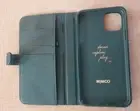 MIMCO CLASSICO LEATHER iPhone 11 Pro Max FC PH Wallet 4 Card In FORTE GREEN New