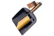 Clevinger Dustpan & Brush Set Small Broom Desktop Dust Pan Portable