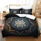 Bohemian Style Bedspreads Mandala Pattern Quilt Cover Home Bedding Cover Set 29