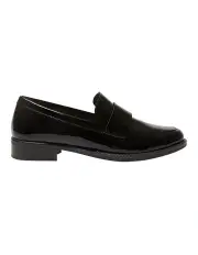 [Sandler] Infinity Flat Shoes in Black Patent Leather
