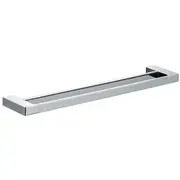 Ceram Double Towel Rail 600mm Chrome