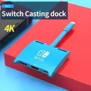 USB C Hub for Nintendo Switch OLED 3-in-1 Adapter USB-C to USB, HDMI & USB-C PD