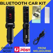 FM Transmitter Wireless Bluetooth Car Kit Handsfree Car Charger MP3 Player USB